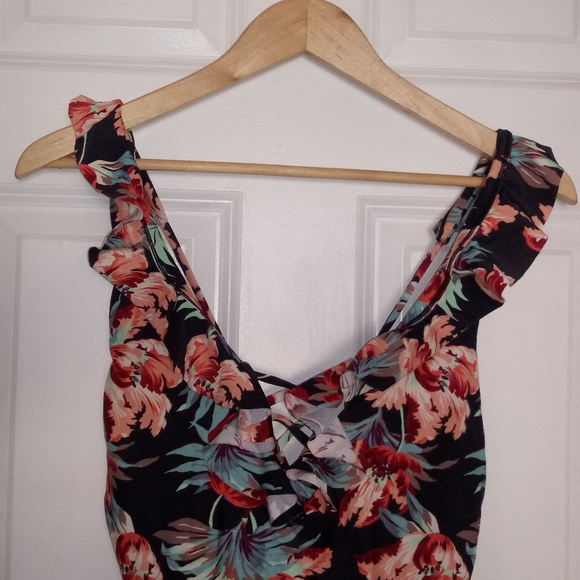Tori Praver Victoria Milos Florals Storm Print Size M - Picture 8 of 12